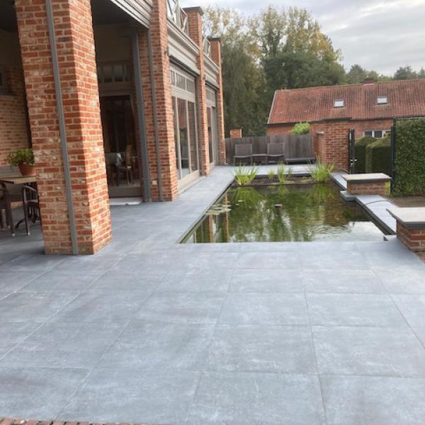Keerbergen - Terras met vijver
